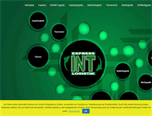 Tablet Screenshot of int-logistik.com